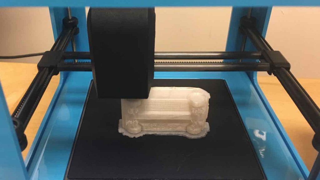 My research led me to the M3D Printer. Negative - buggy with Mac, and some tecky knowledge needed (though perhaps less than others). Positive - Affordable, Quick Prints, and cheap filament (equivalent to Ink), and ability to use any software that exports to STL file.